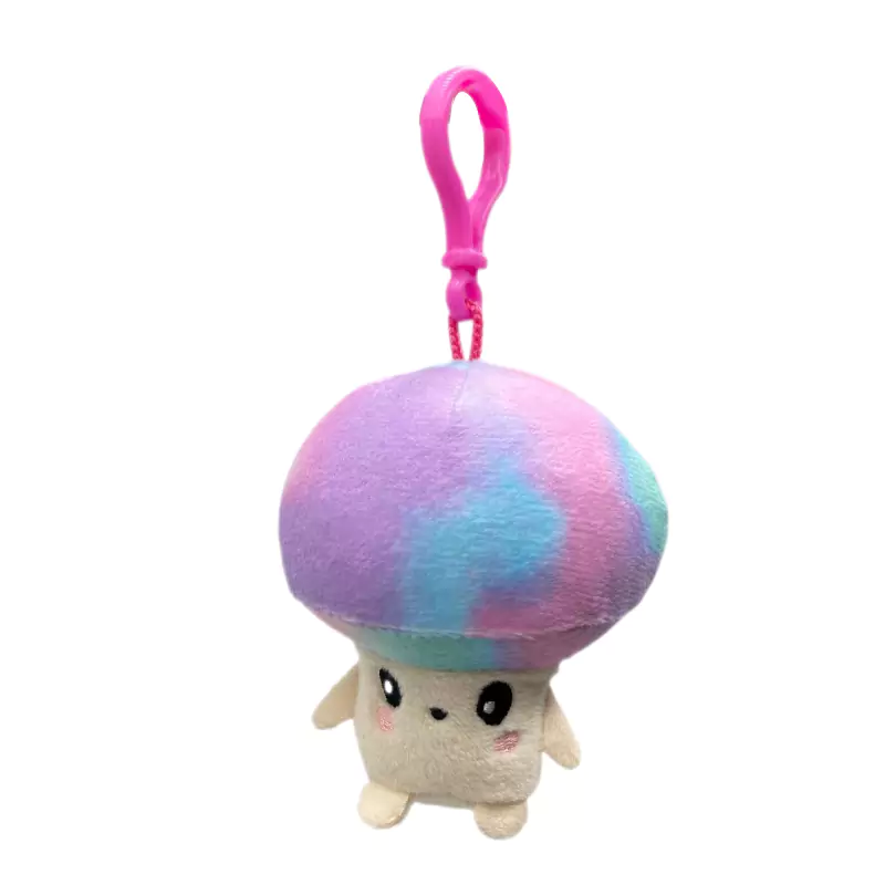 Kawaii Mushroom Plush သော့ချိတ်