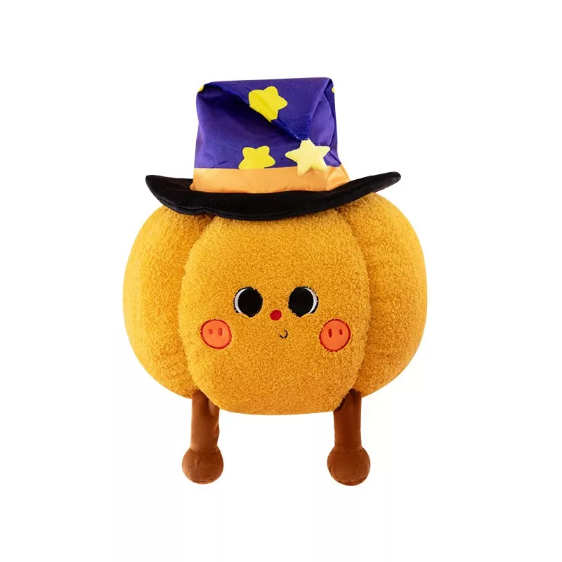 Witch Hat Pumpkin ရာသီအလိုက် Plush အရုပ်